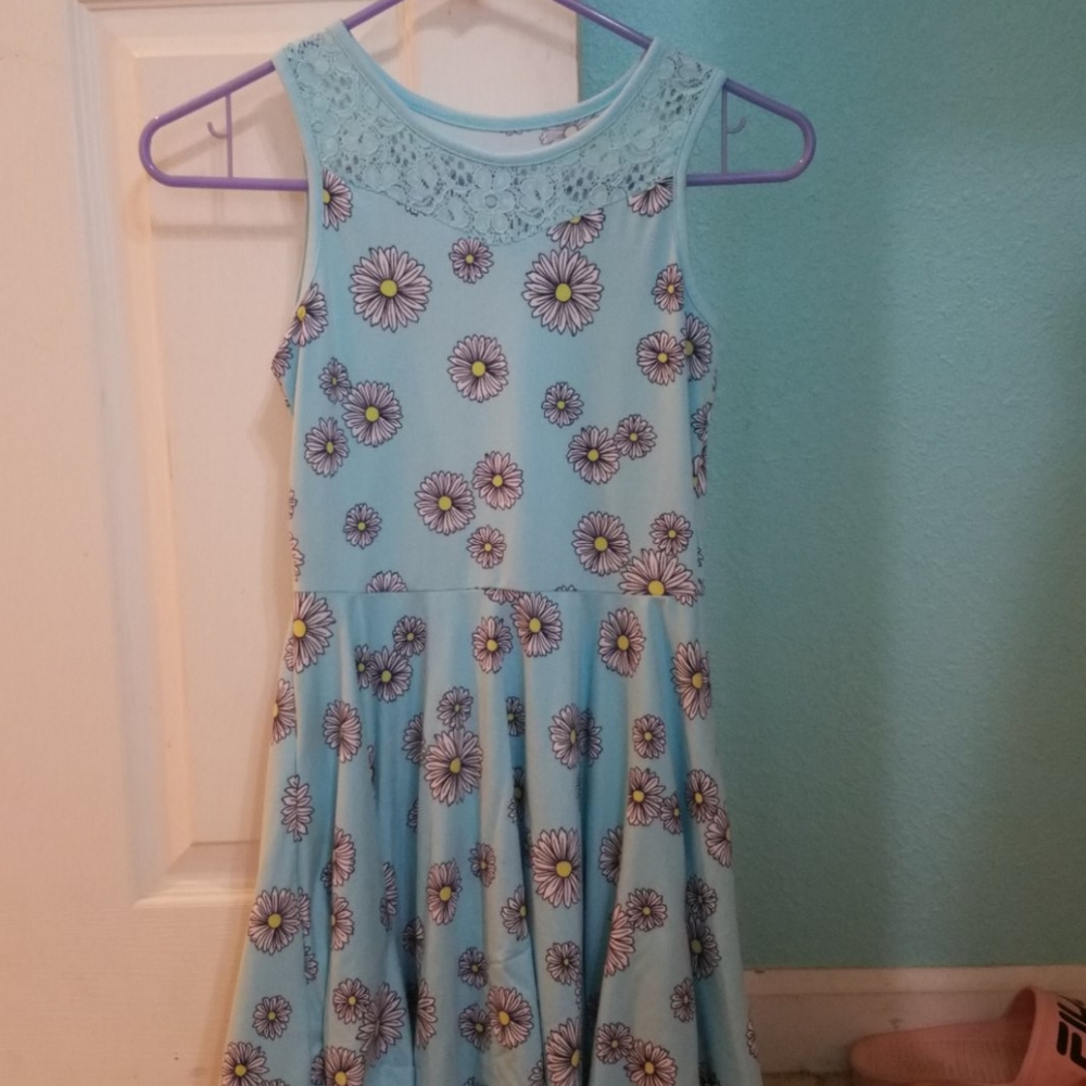 Cute blue summer dress